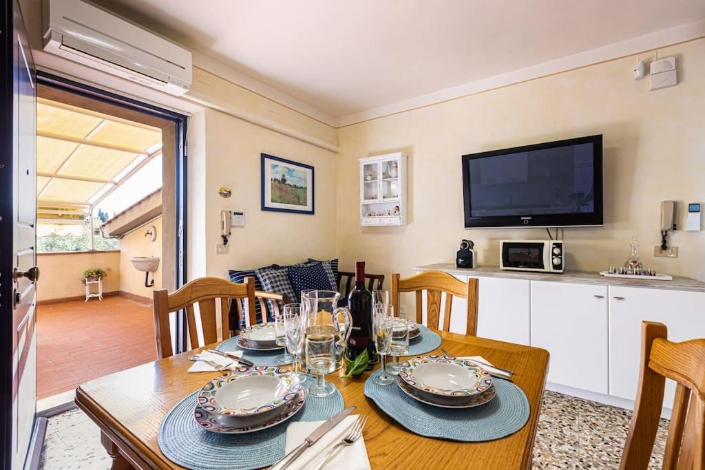 Villa Casa Della Nonna Chianni Esterno foto